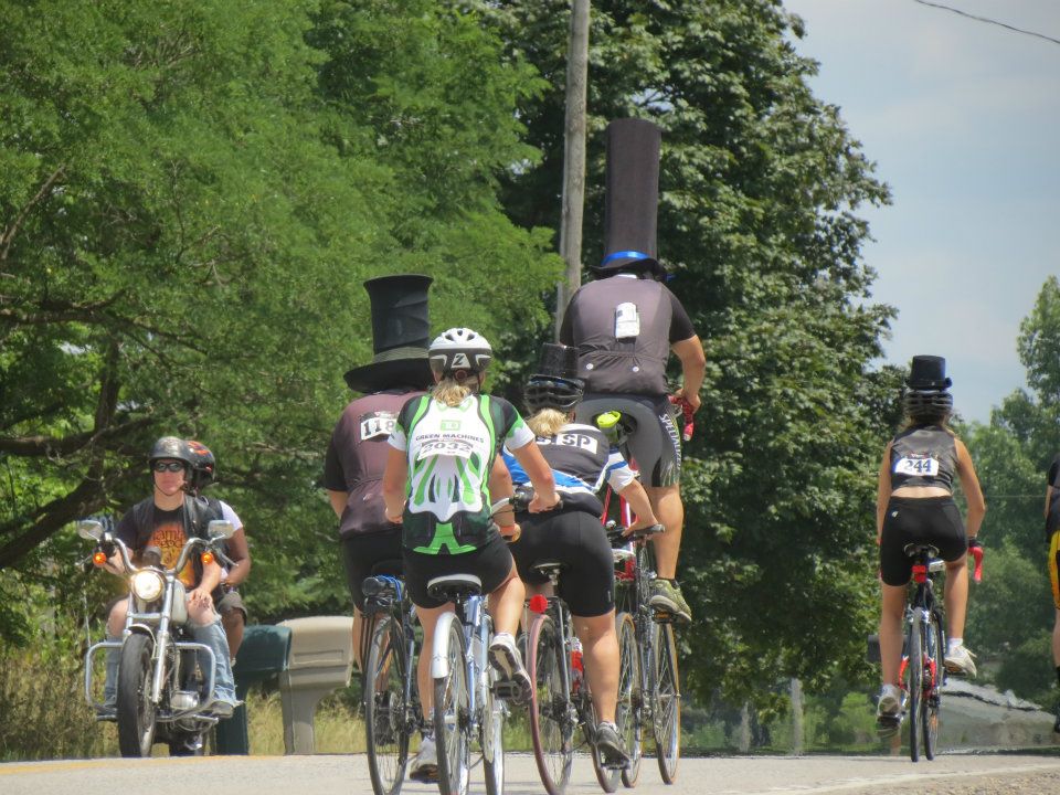 MS Bike Tour Cyclists from a previous event