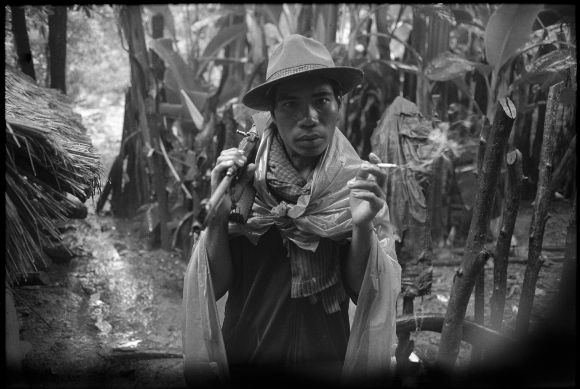  Sihanoukist soldier. Cambodia. 1990 
