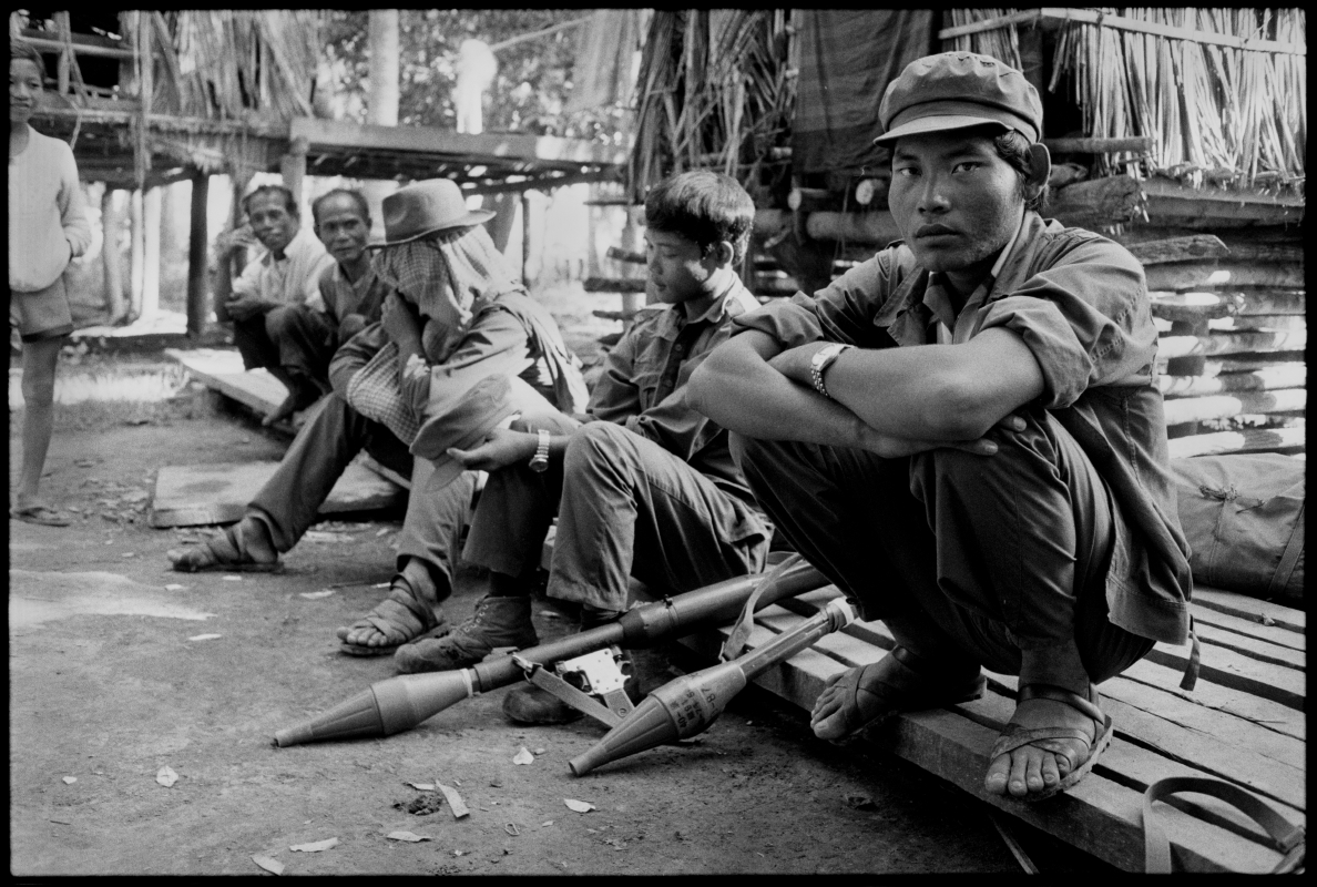  Khmer Rouge soldiers, Cambodia, 1991 