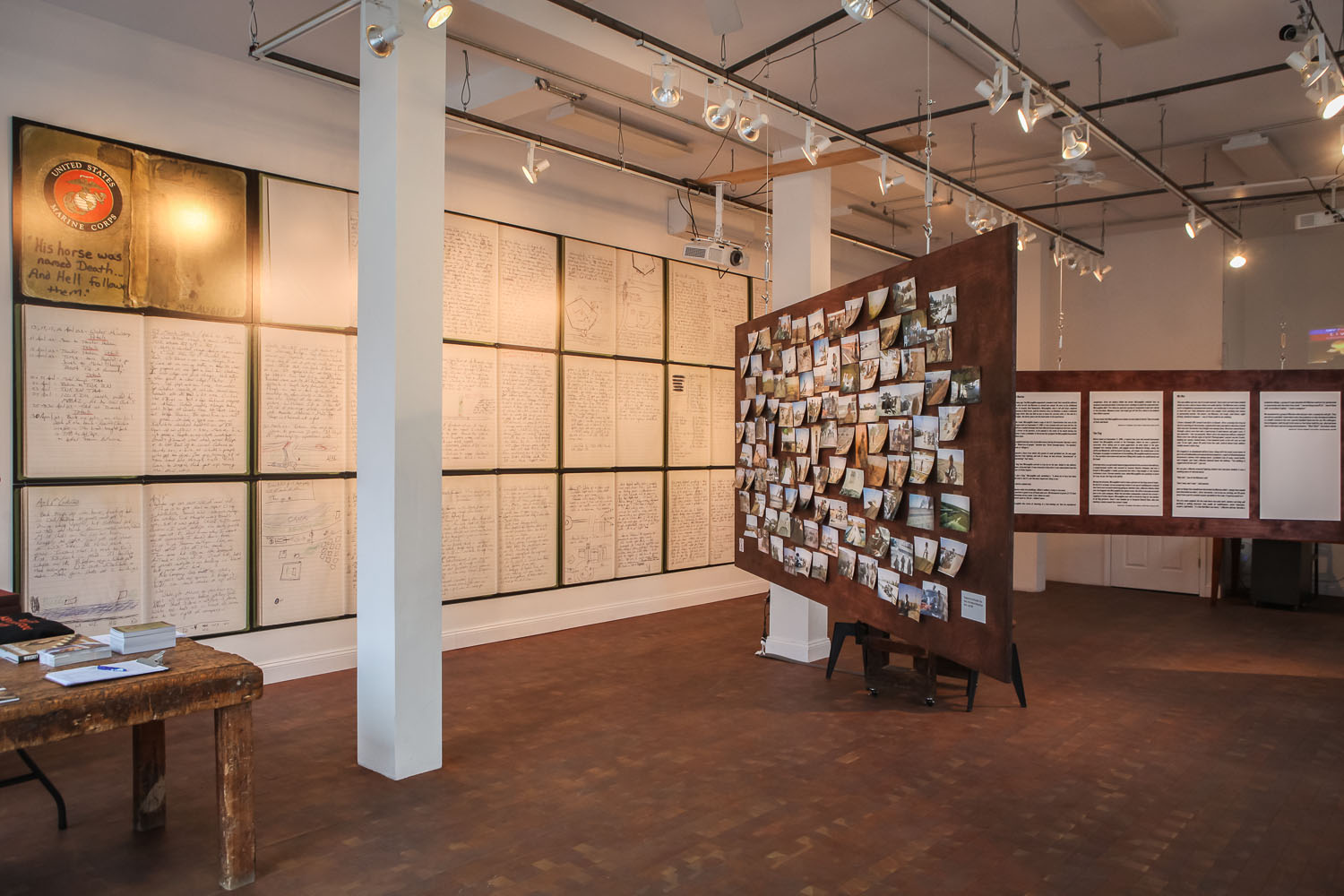 War Diaries Exhibition at the Bronx Documentary Center