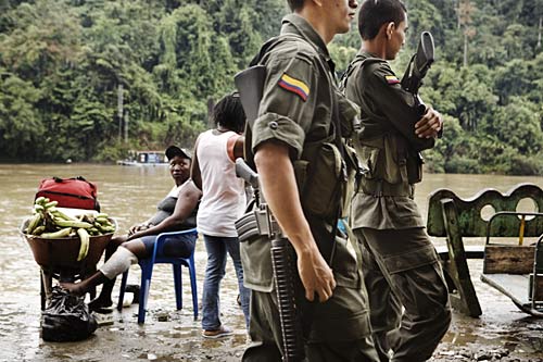 Colombia has been engaged in a non-international armed conflict with armed groups since the 1960s. Copyright ICRC/VII, F. Pagetti