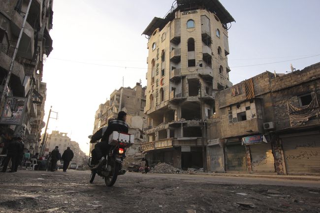 In Syria, a catastrophic humanitarian situation - Aleppo February 27, 2013 - Photo courtesy of Reuters/Giath Taha