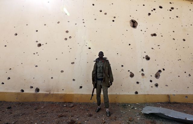 ICRC head of operations for North/West Africa describes Mali priorities - Konna, January 26- Photo courtesy of Reuters/Eric Gaillard