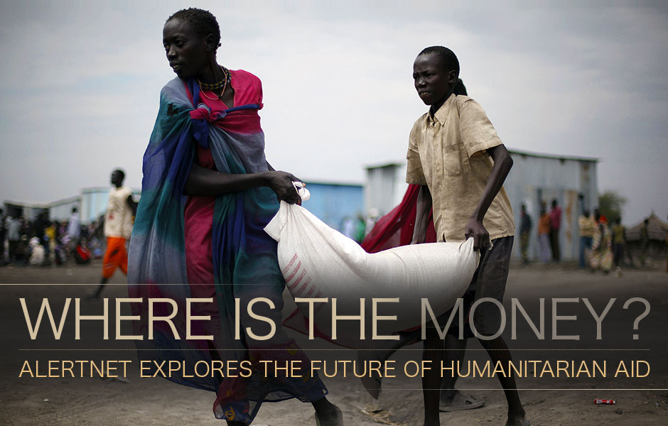 Taking stock of the aid community - Photo courtesy of Reuters