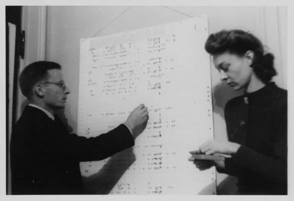 M. Perret, a deputy head of delegation, keeps track soldiers held in various camps