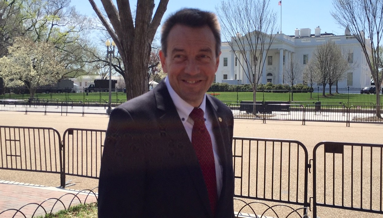 The President of the ICRC, Peter Maurer, was in Washington on April 13 and 14 for meetings with US officials. Copyright: ICRC/Anna Nelson