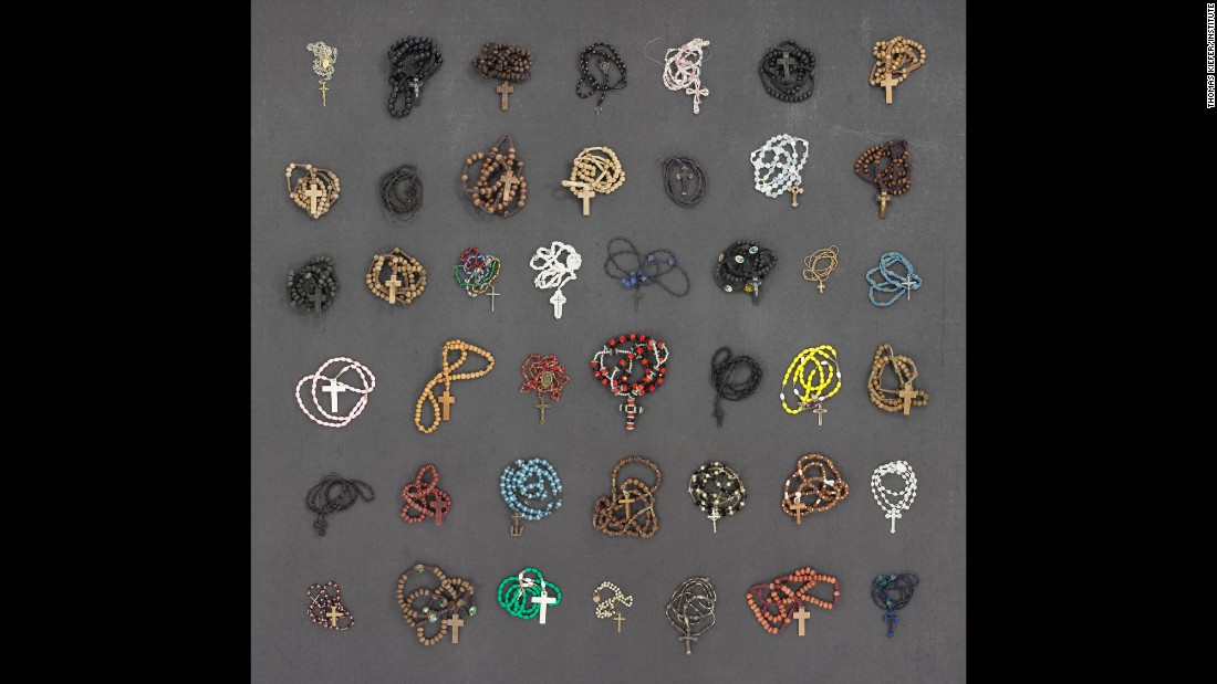 Our photo of the week comes from a photo essay by tom keifer titled "Sueno Americano Project." The photos show objects he found in trash cans while working as a janitor and groundskeeper at a U.S. Customs and Border Patrol facility in arizona. He said most of the items were taken from people entering the US illegally. the items such as rosaries were considered potentially lethal and discarded. See the photos here.