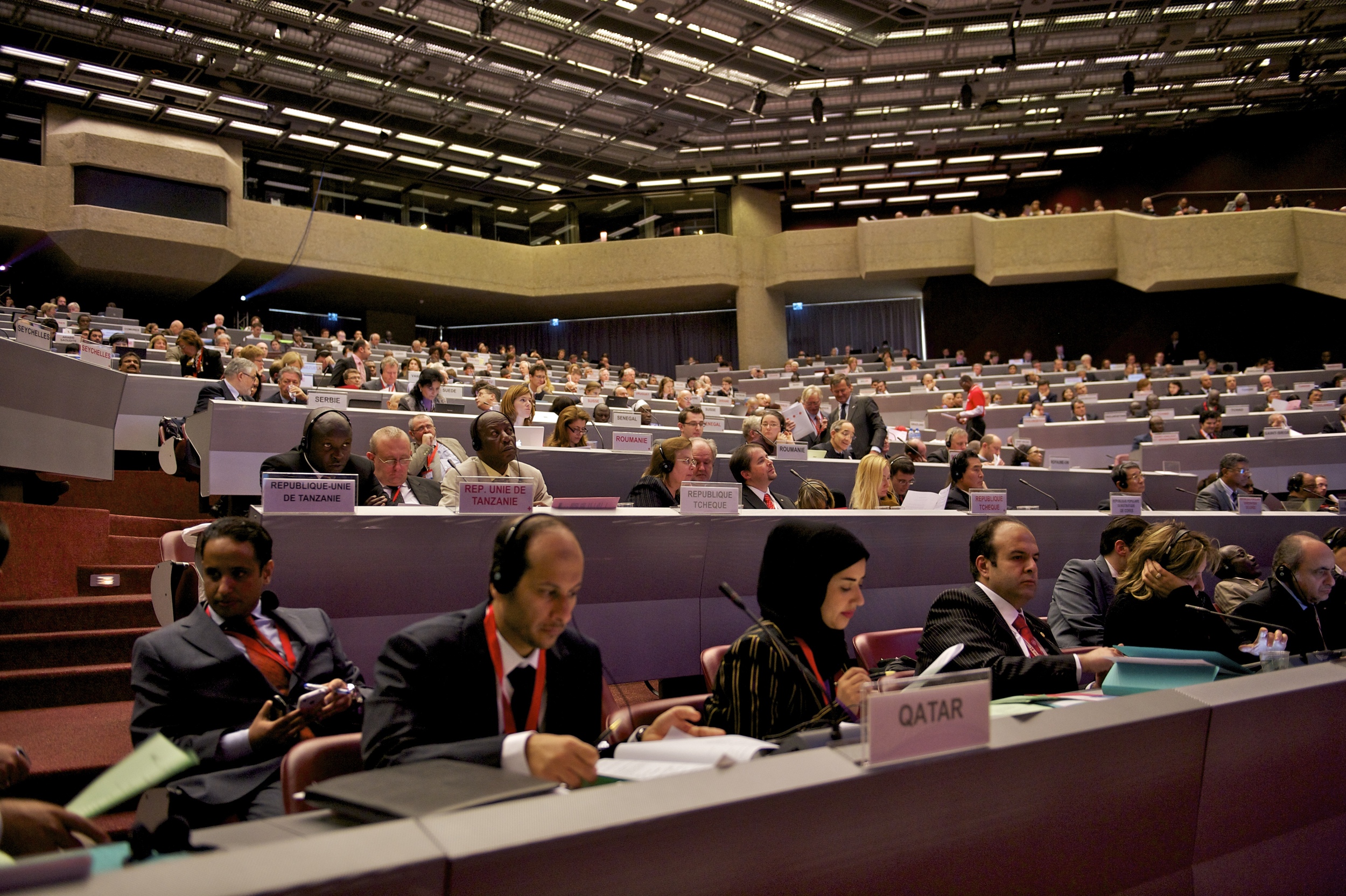 Geneva, International Conference Center. 31st International Conference of the Red Cross and Red Crescent. Thierry GASSMANN,/ICRC.