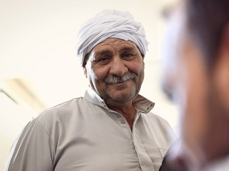 Misrata, Lybia. Portrait of Hajj-Ali Mohamed. ©ICRC