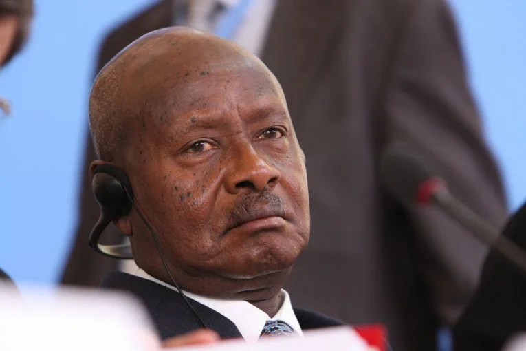 H.E. Yoweri Kaguta Museveni, President of Uganda at the Somalia Conference in London, 7 May 2013. Image courtesy of Foreign and Commonwealth Office flickr/ Creative Commons. United Kingdom, 2013.