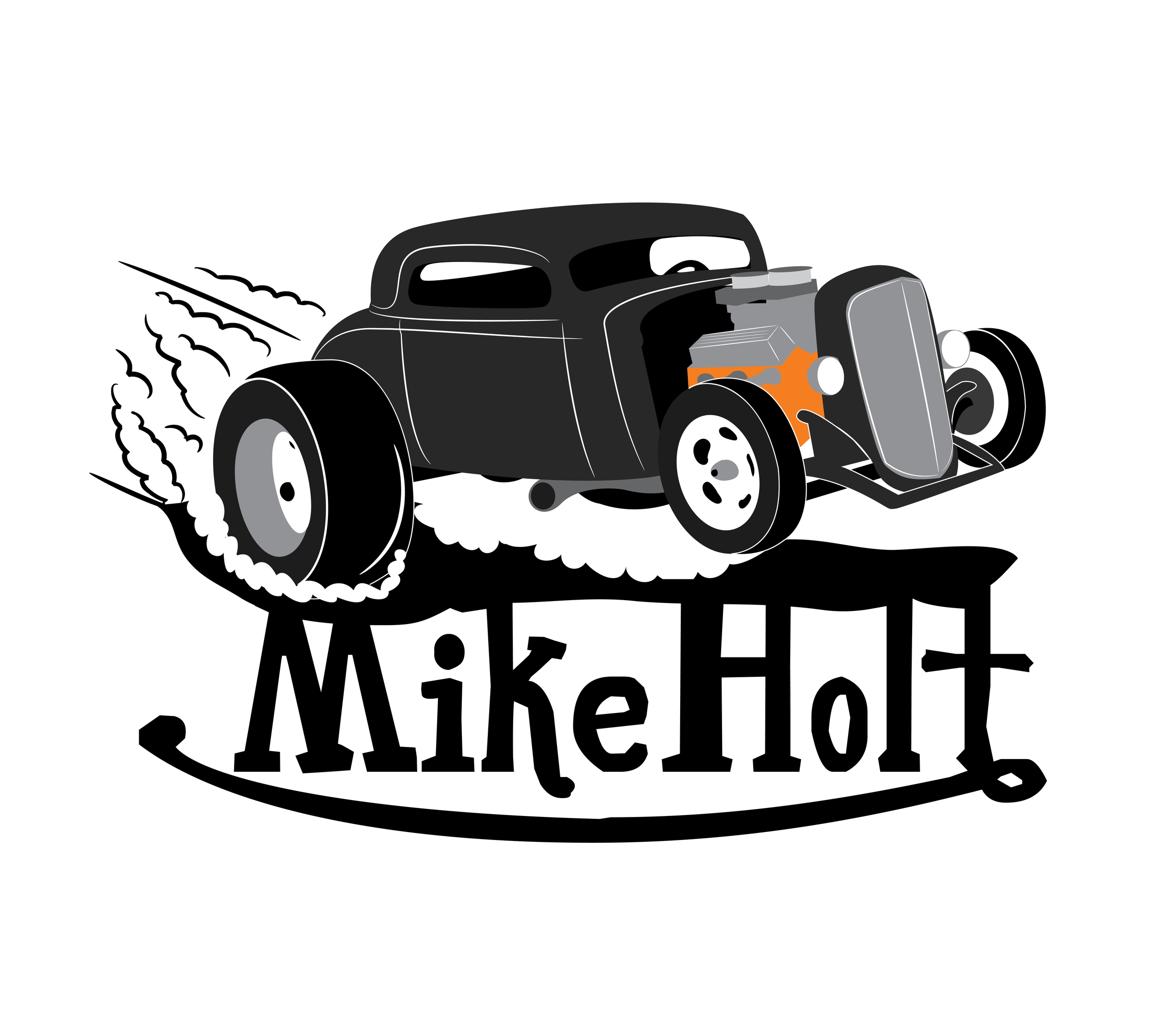 Illustration of 1932 Chevy three window