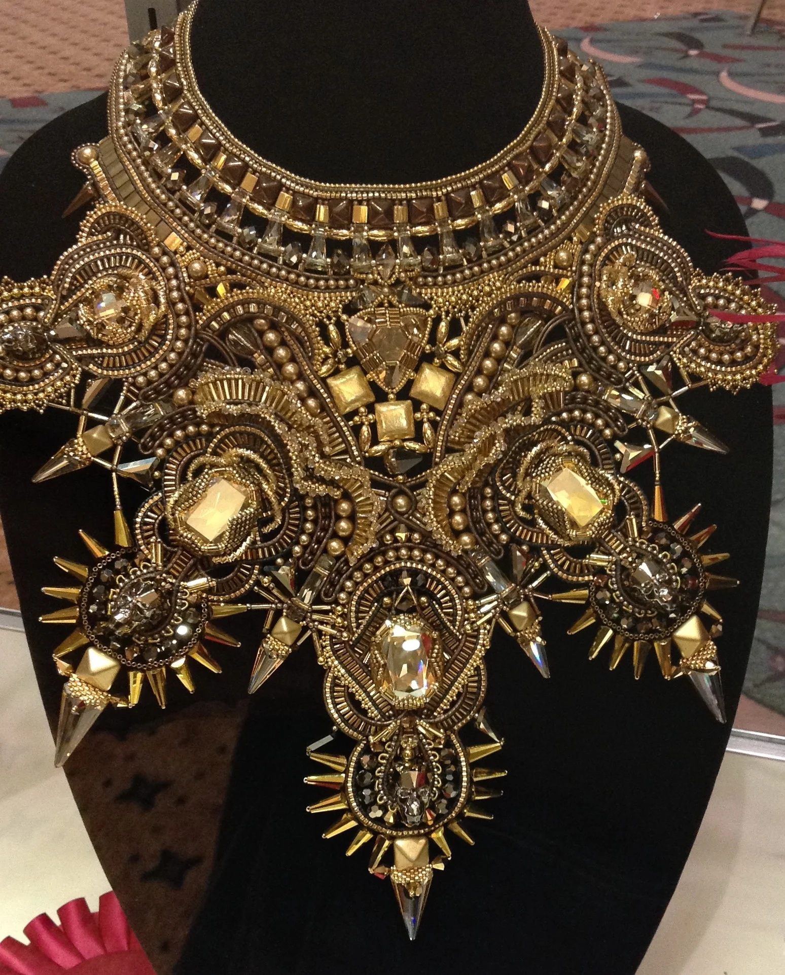 This piece won second place in it's category. It was created by Svetiana Kossman.