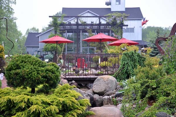 Another lovely spot in Algoma....."The Flying Pig Gallery and Green Space". Check them out at ; www.theflyingpig.biz