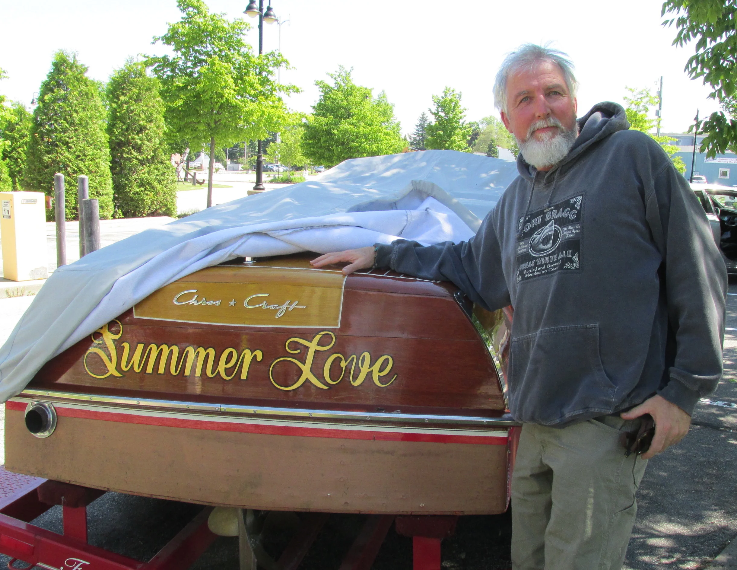 Wayne is not only a car guy.....he is also a boat guy. Ask me if he was in 7th heaven!
