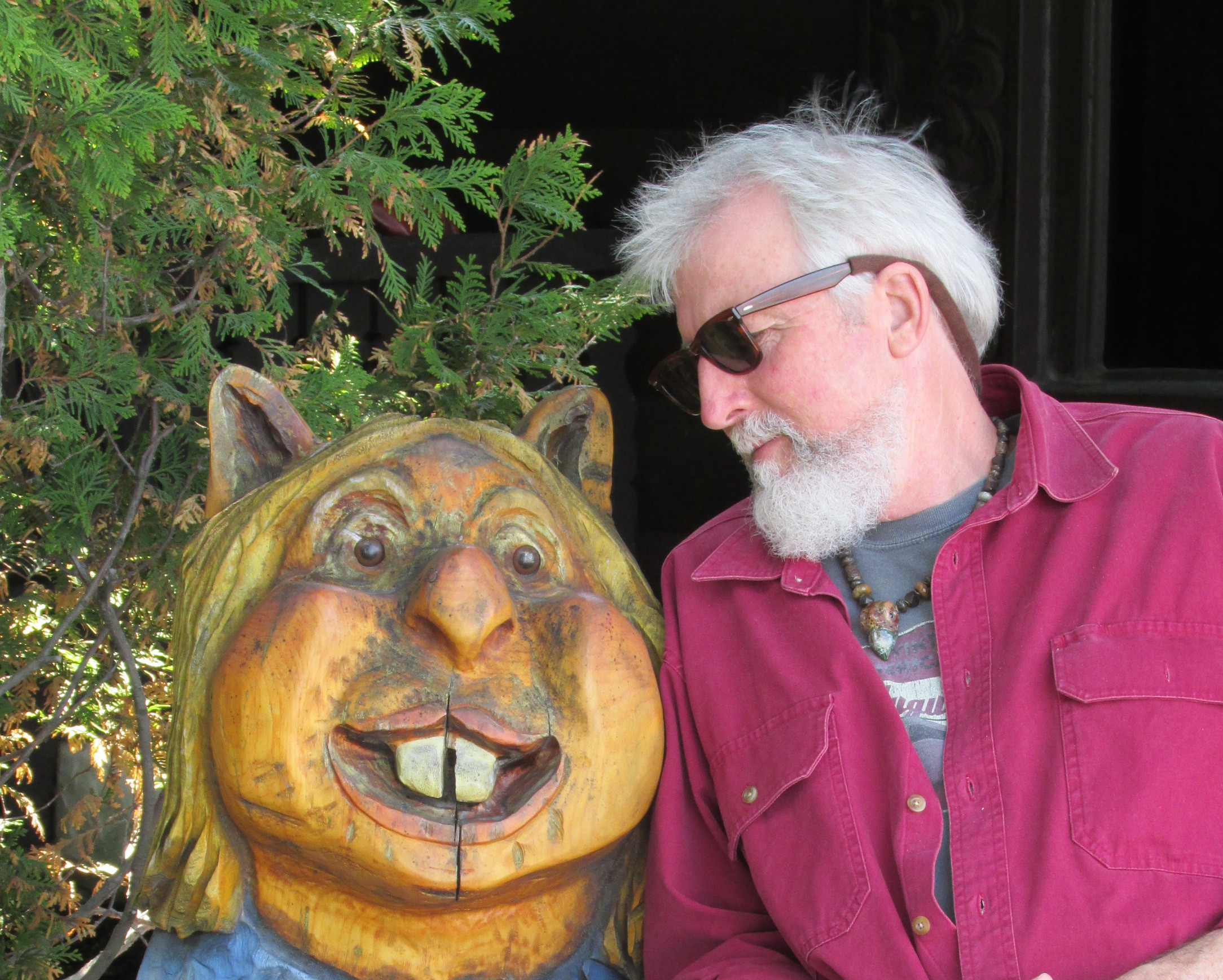 As you can see Wayne, on the other hand, is making new friends!