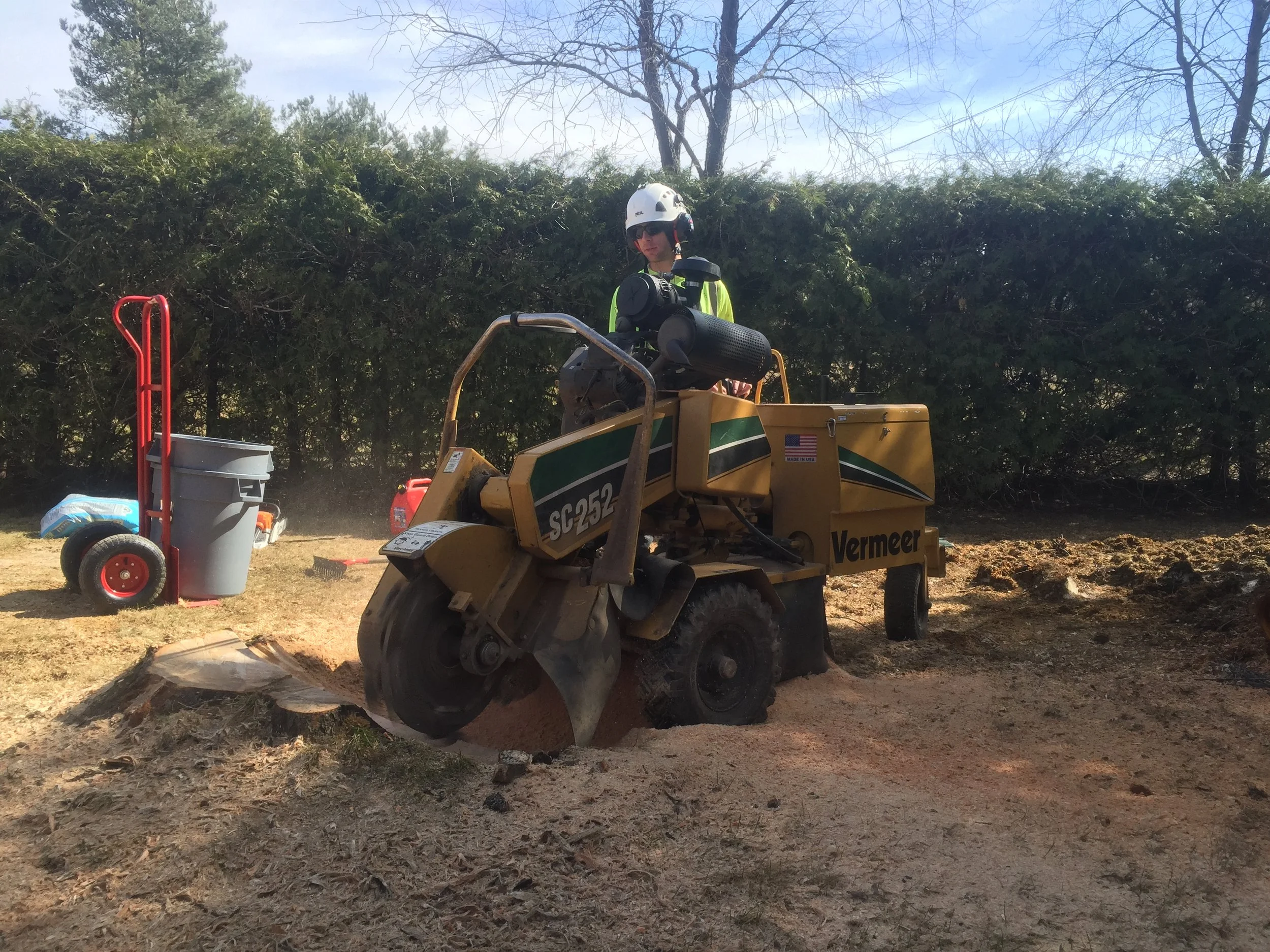 Vermeer SC252 Stump Grinder