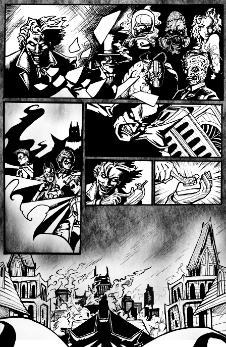 Batman Sequential art page 2