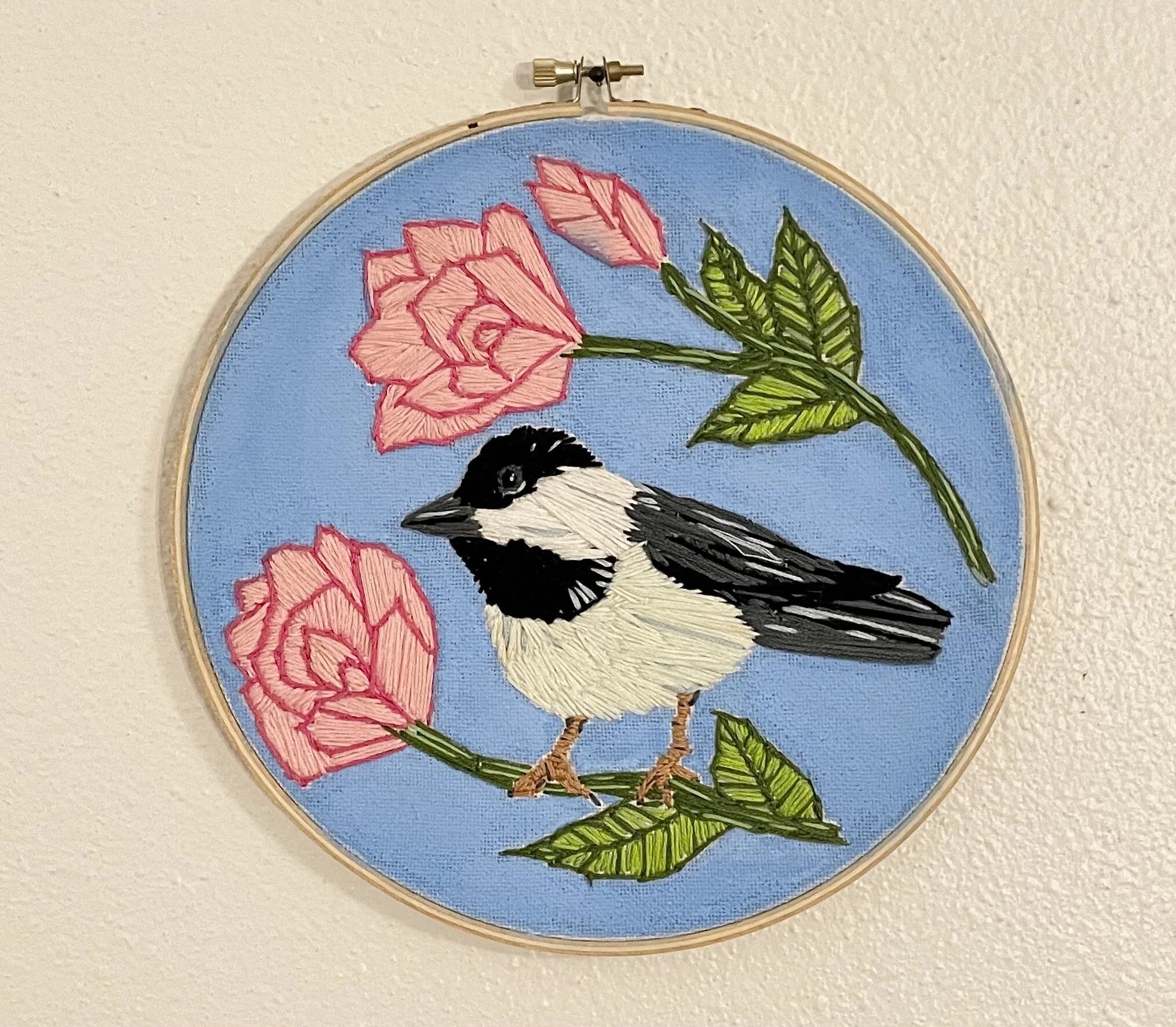 Chickadee &amp; Roses