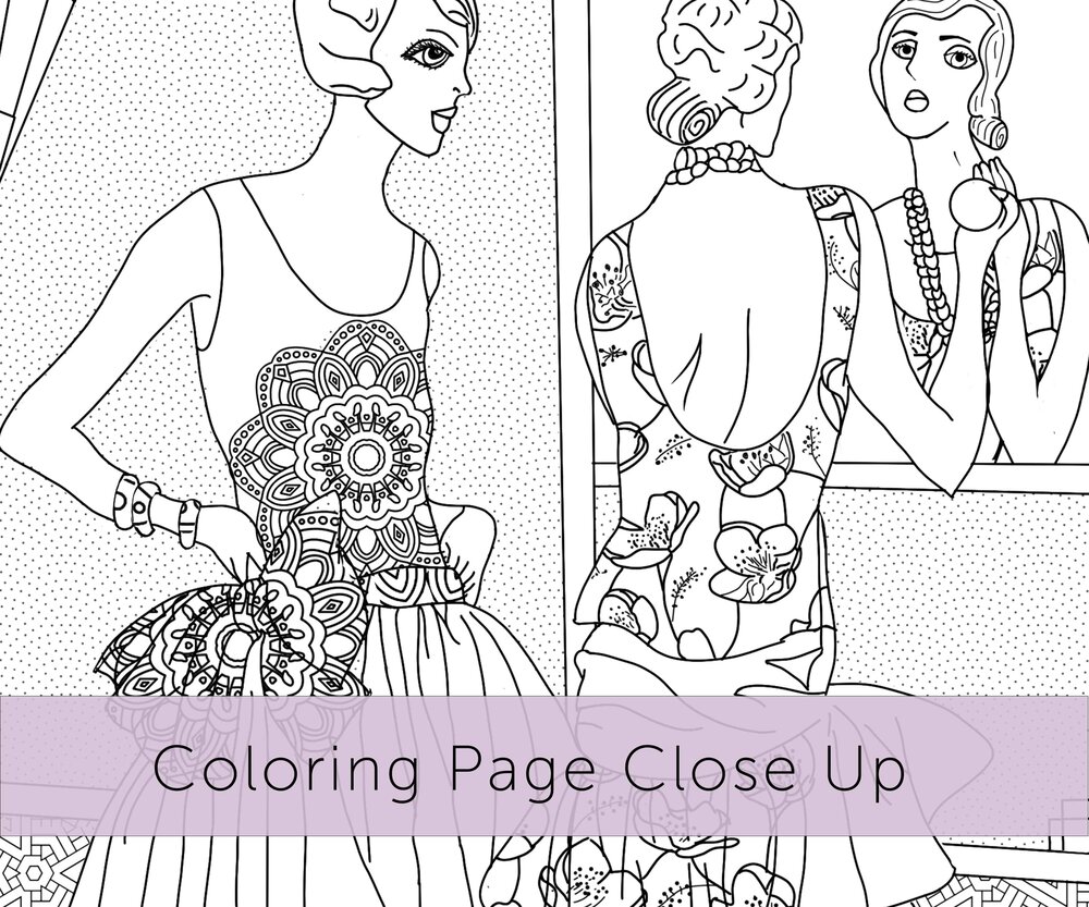 Featured image of post Fashion Coloring Pages For Kids