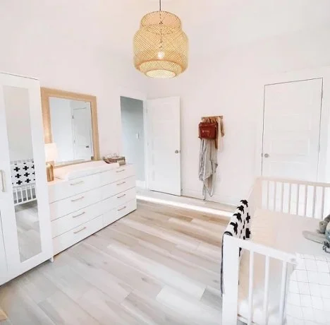 Minimalist or Scandinavian Nursery Style