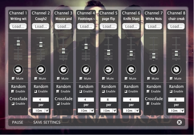 The interface at Ambient Mixer is superbly easy to use. You can even make your own mixes!