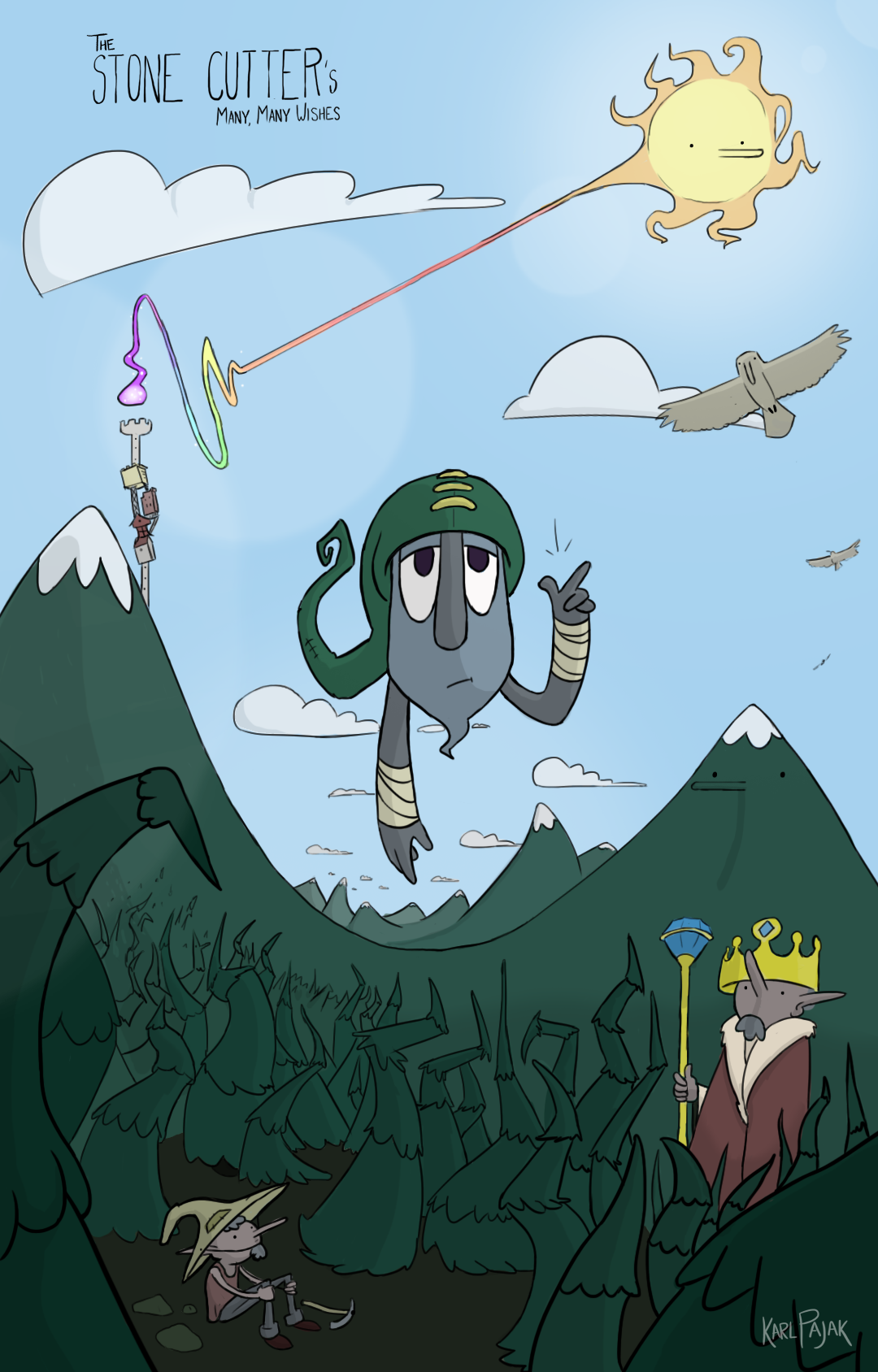 The Stone Cutter's Many, Many Wishes
