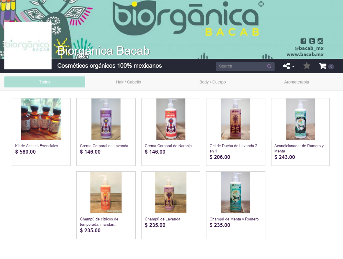 Tienda en línea