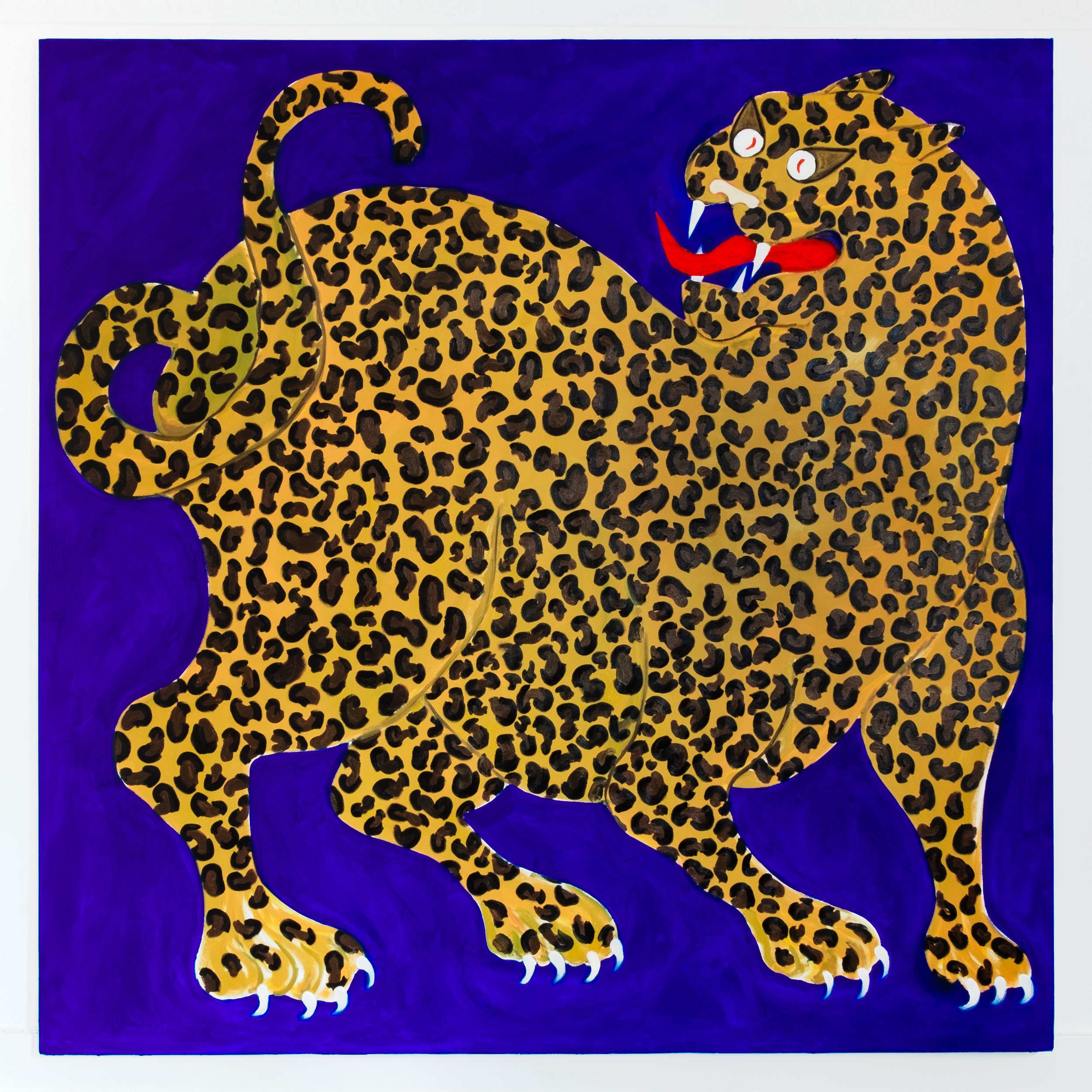 'Big Blue Leopard'