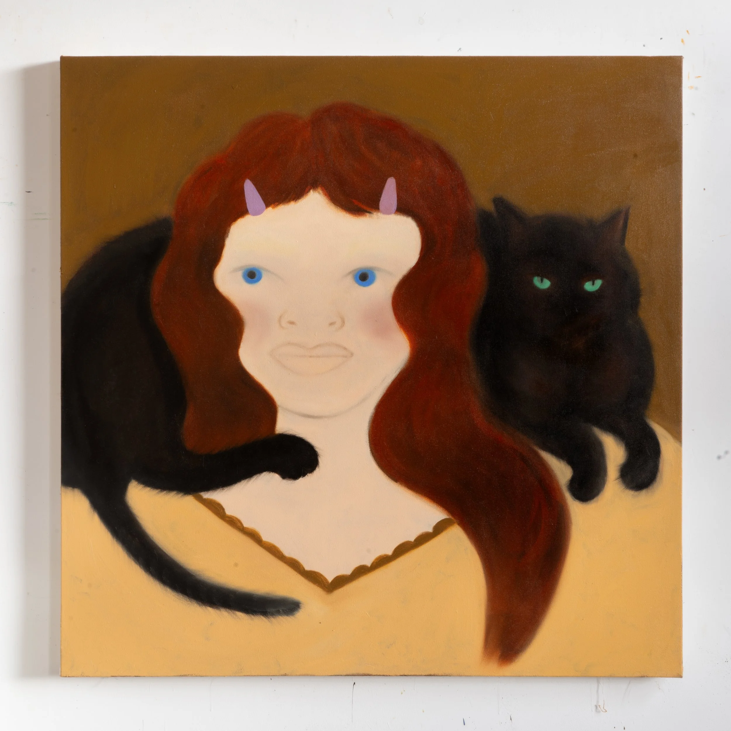 'Self Portrait with Baby Luna'