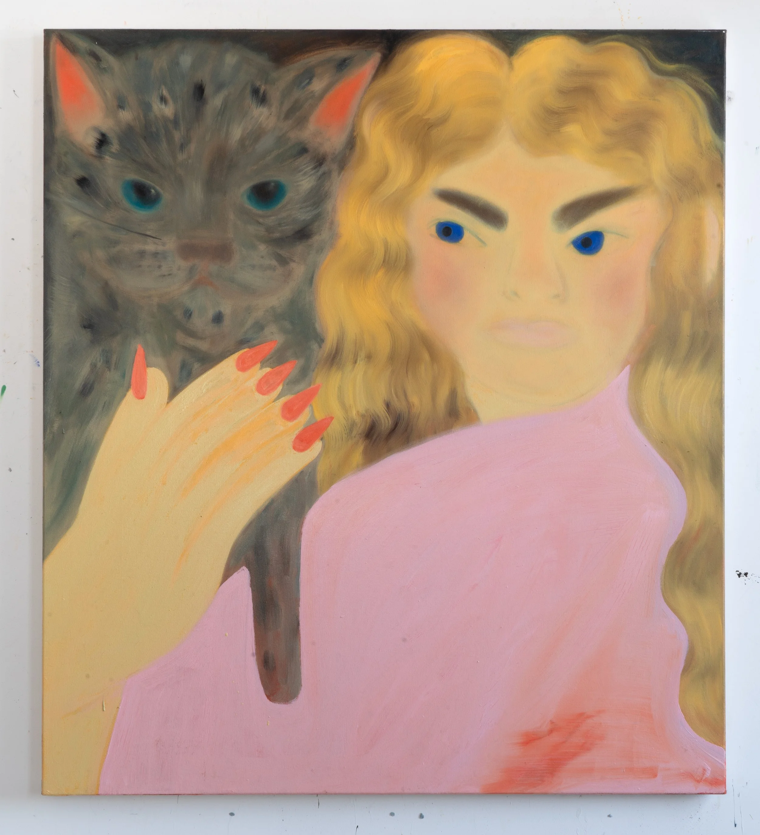 'Girl with Cat'