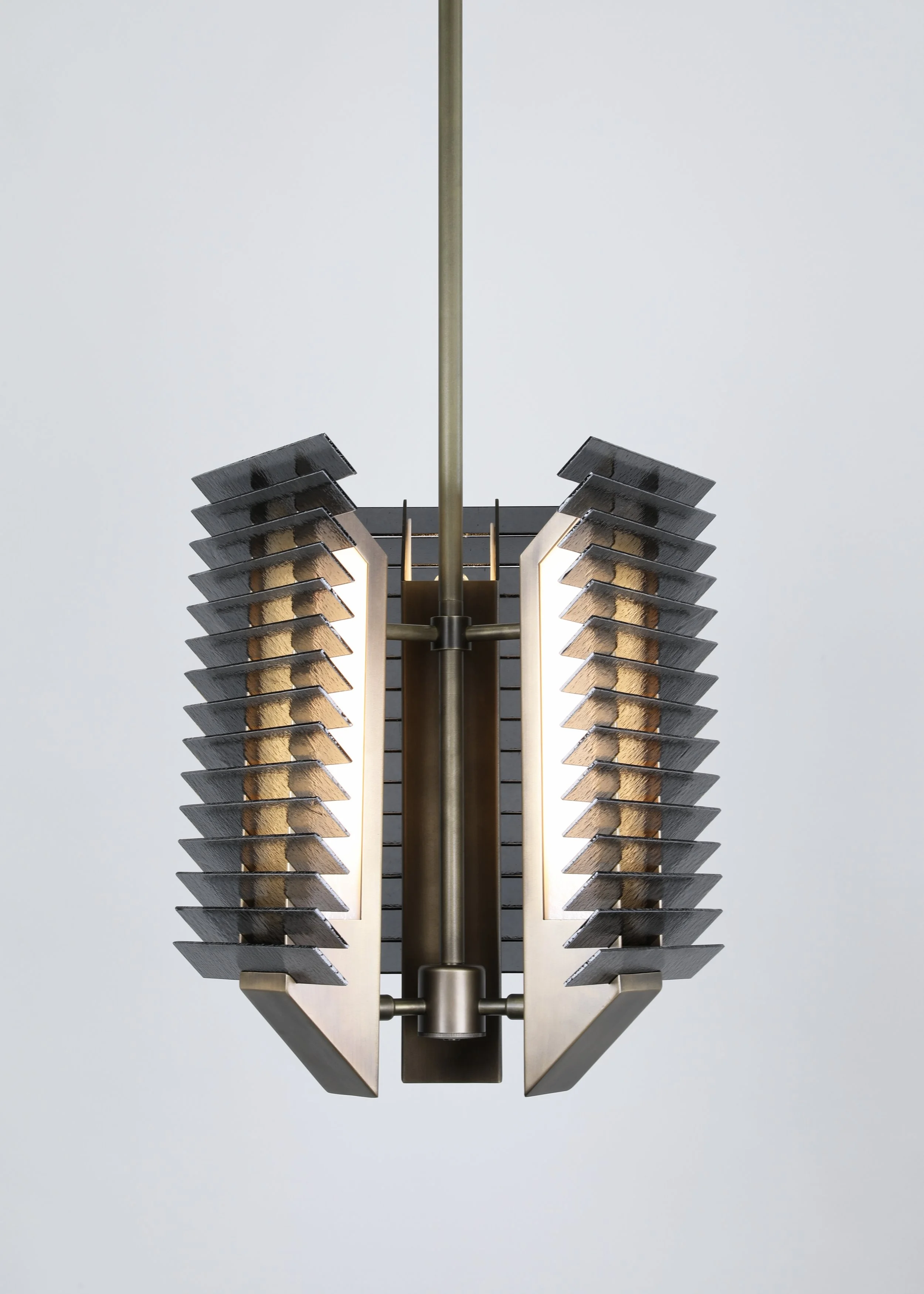 BATTEN PENDANT - ANTIQUE  BRASS 