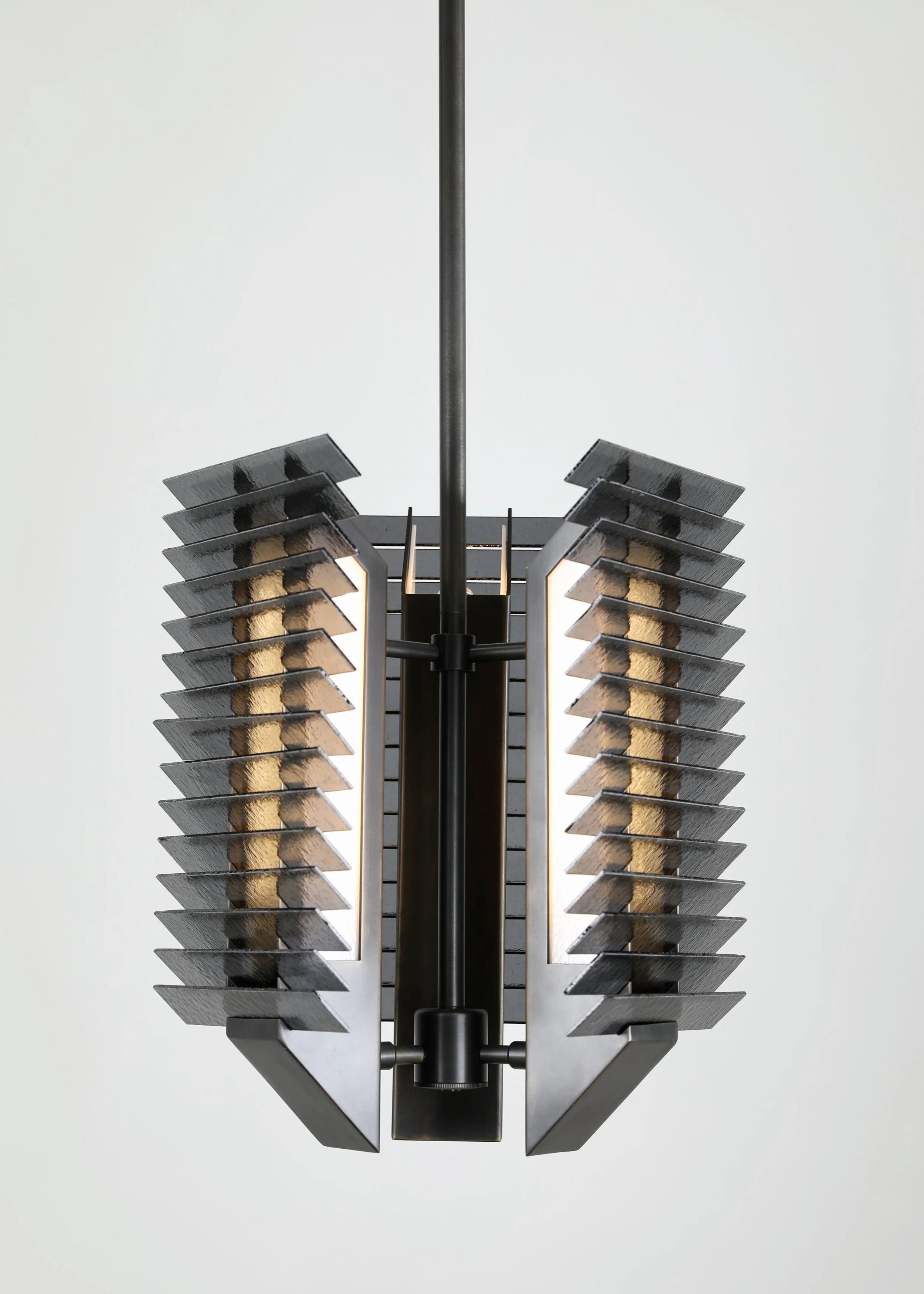 BATTEN PENDANT - BLACKENED  BRASS