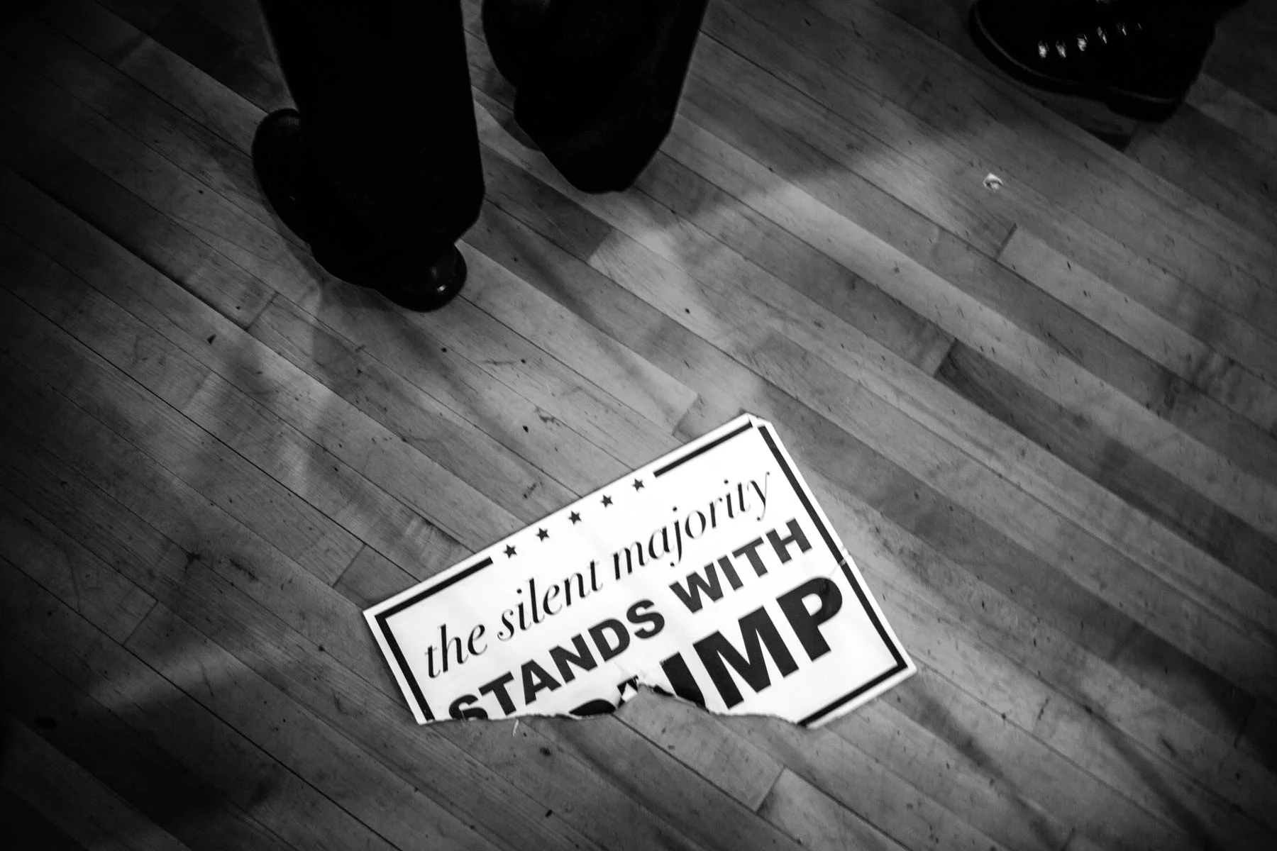 04 Feb 2016 - Exeter, New Hampshire - Republican presidential candidate Donald J. Trump is giving a speech in Exeter Town Hall.