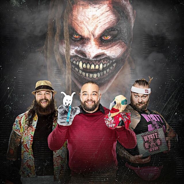 You can never go wrong with a Bray Wyatt graphic. One of the best characters to design for!