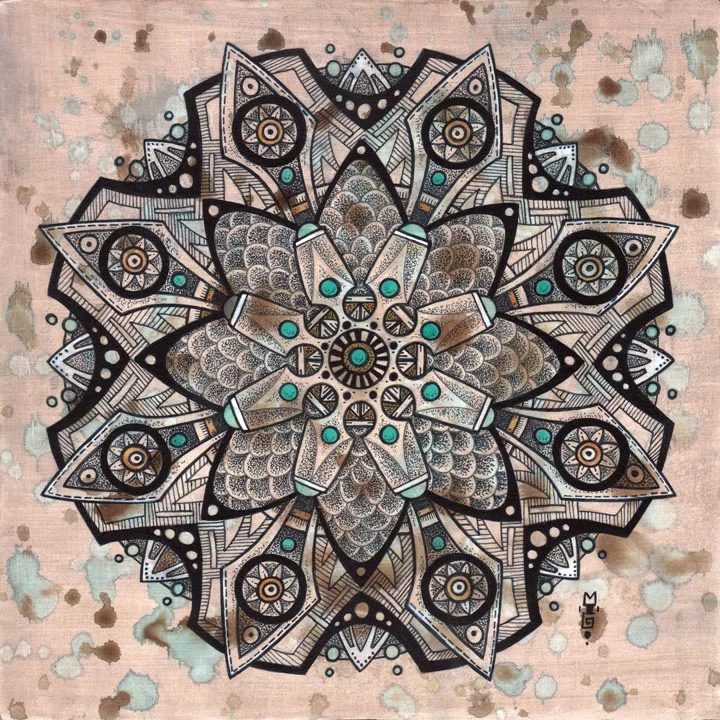Sandflower Mandala