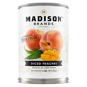 Diced Peaches