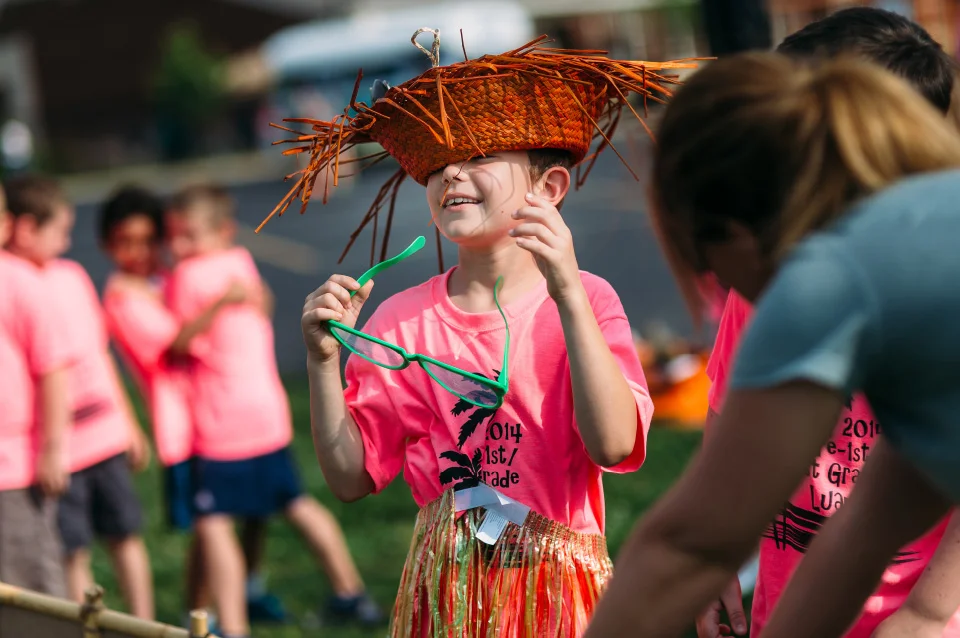 First Grade Luau