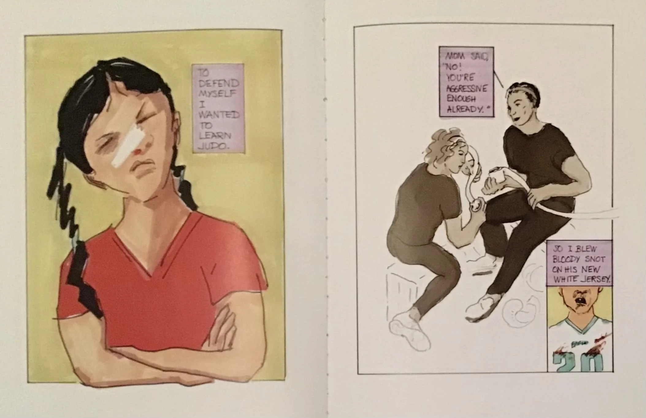 “Sassy” Pages 4 and 5, 2024