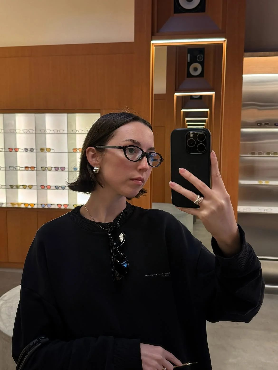 Akila Glasses Try On in Silver Lake
