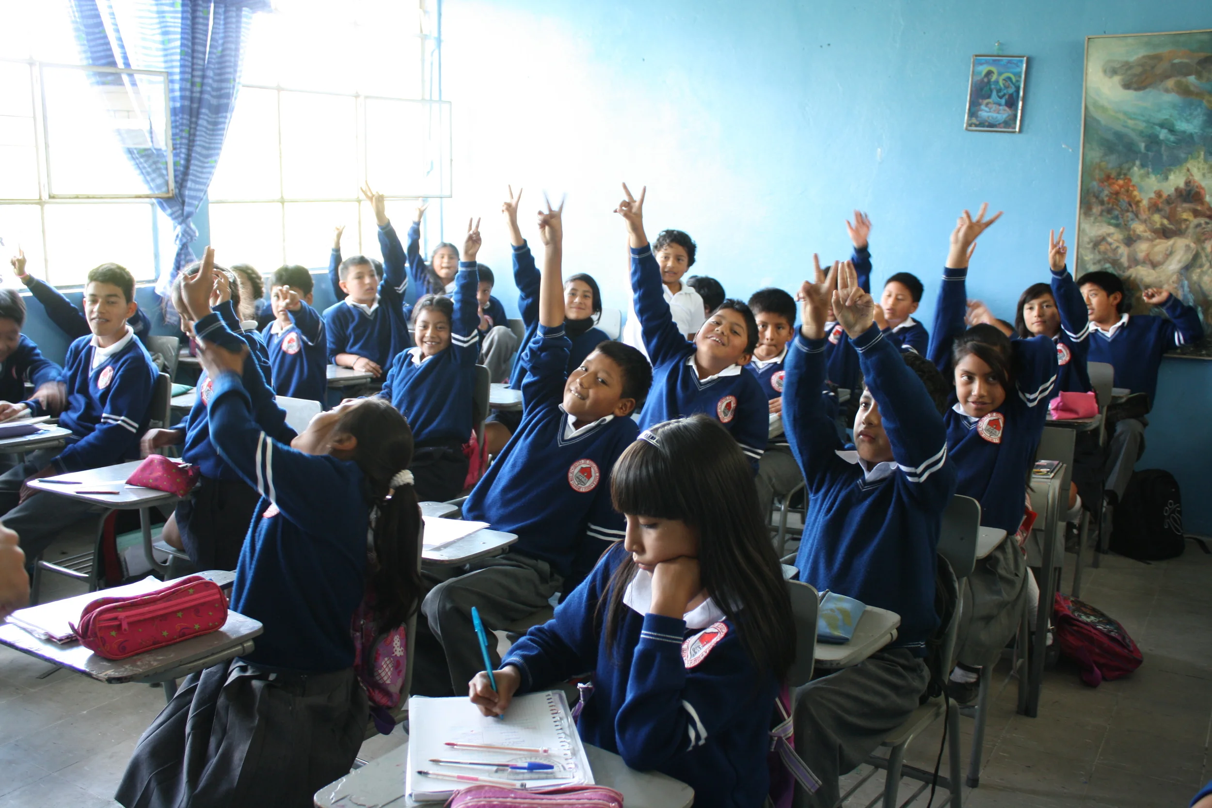 Ecuador Classroom Used in AR 2014.JPG