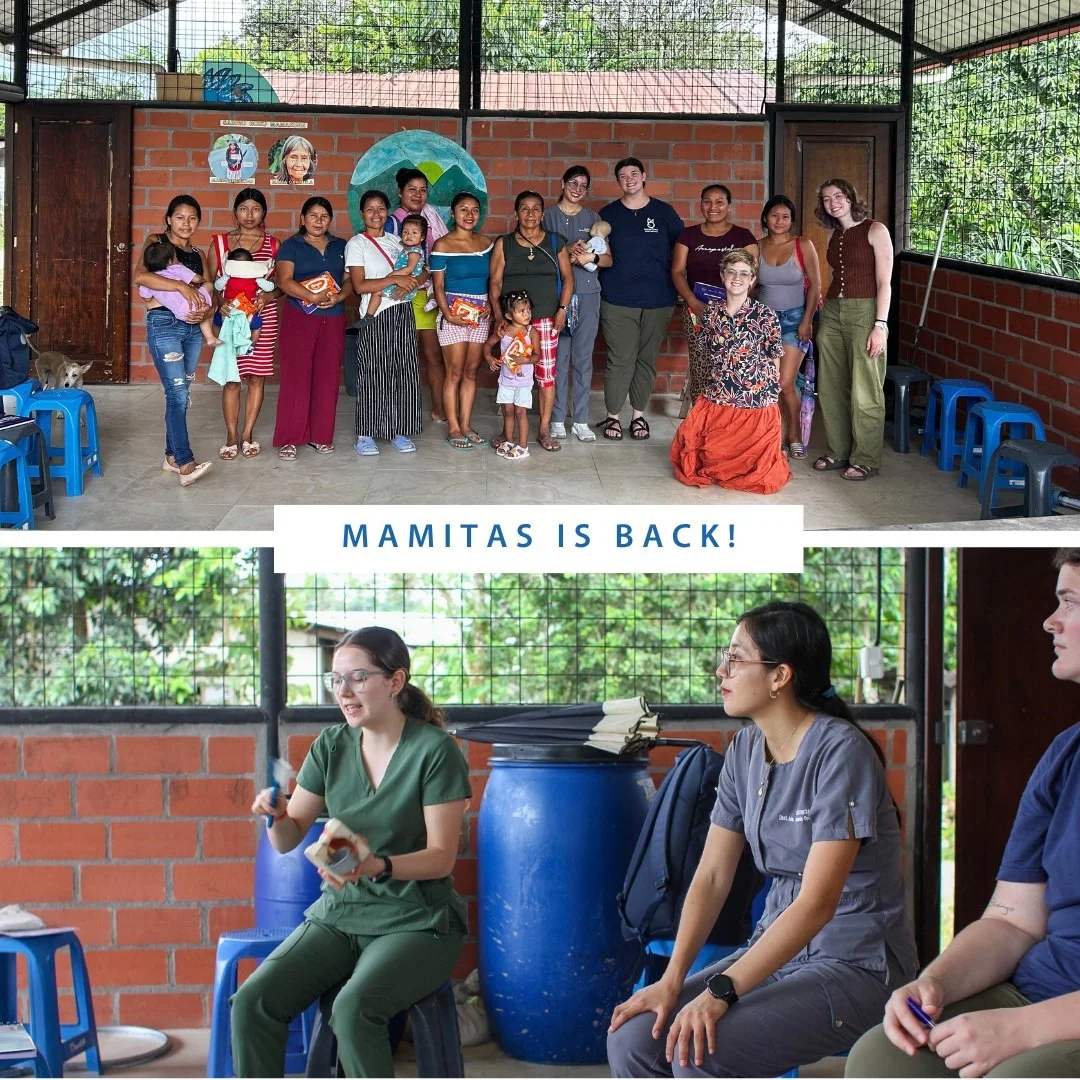 Last week, we had our first Mamitas meeting of the year! We started our 6 month curriculum with guest doctors from the Shandia Health Center who came to teach about the do's and don'ts of pregnancy as well as oral hygiene for children. 

The mothers 
