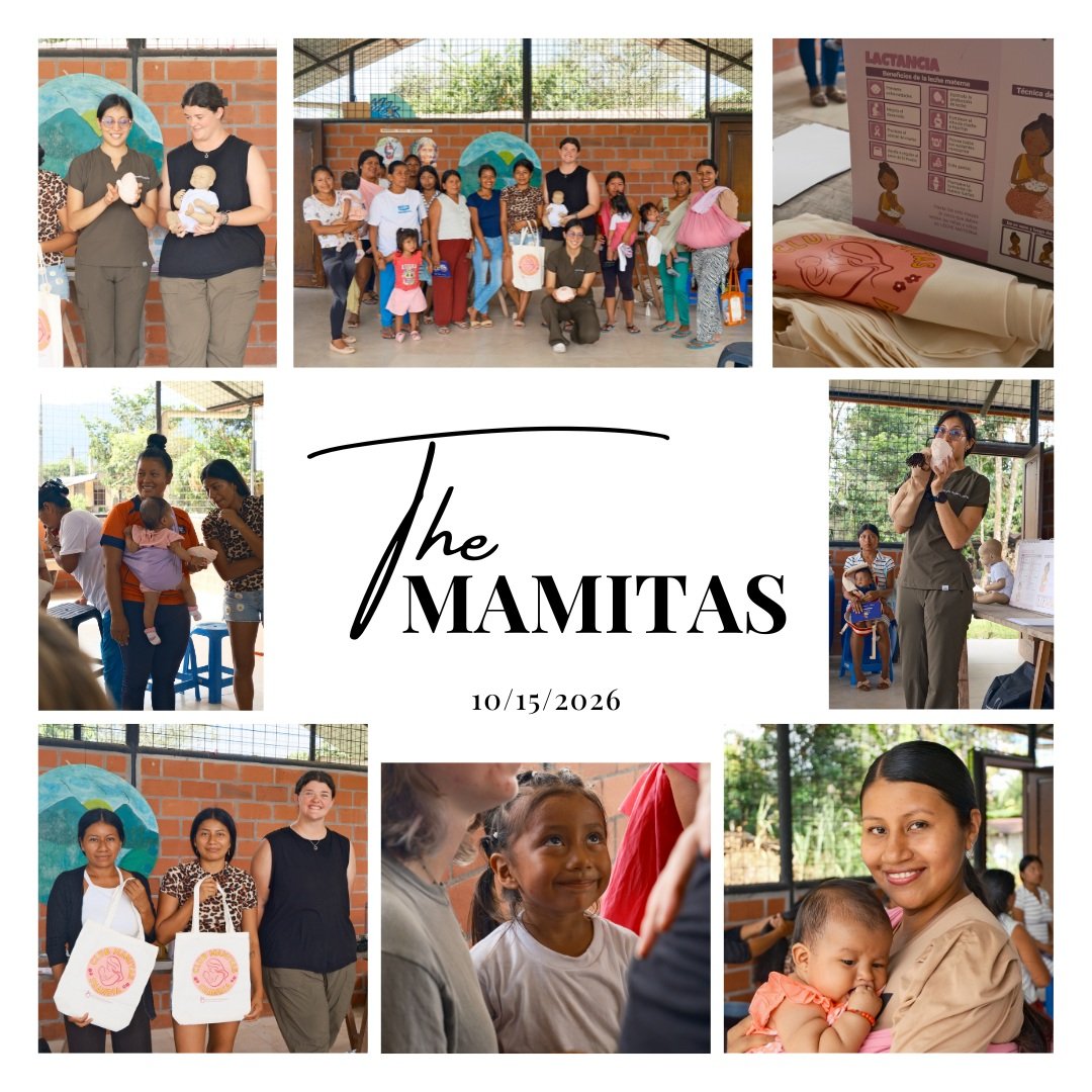 Last week was our 2nd monthly Mamitas meeting! With our amazing resident OB, our 13 moms spend some time learning all things breastfeeding. From proper techniques to health benefits, our OB covered it all. We're excited for what November brings!