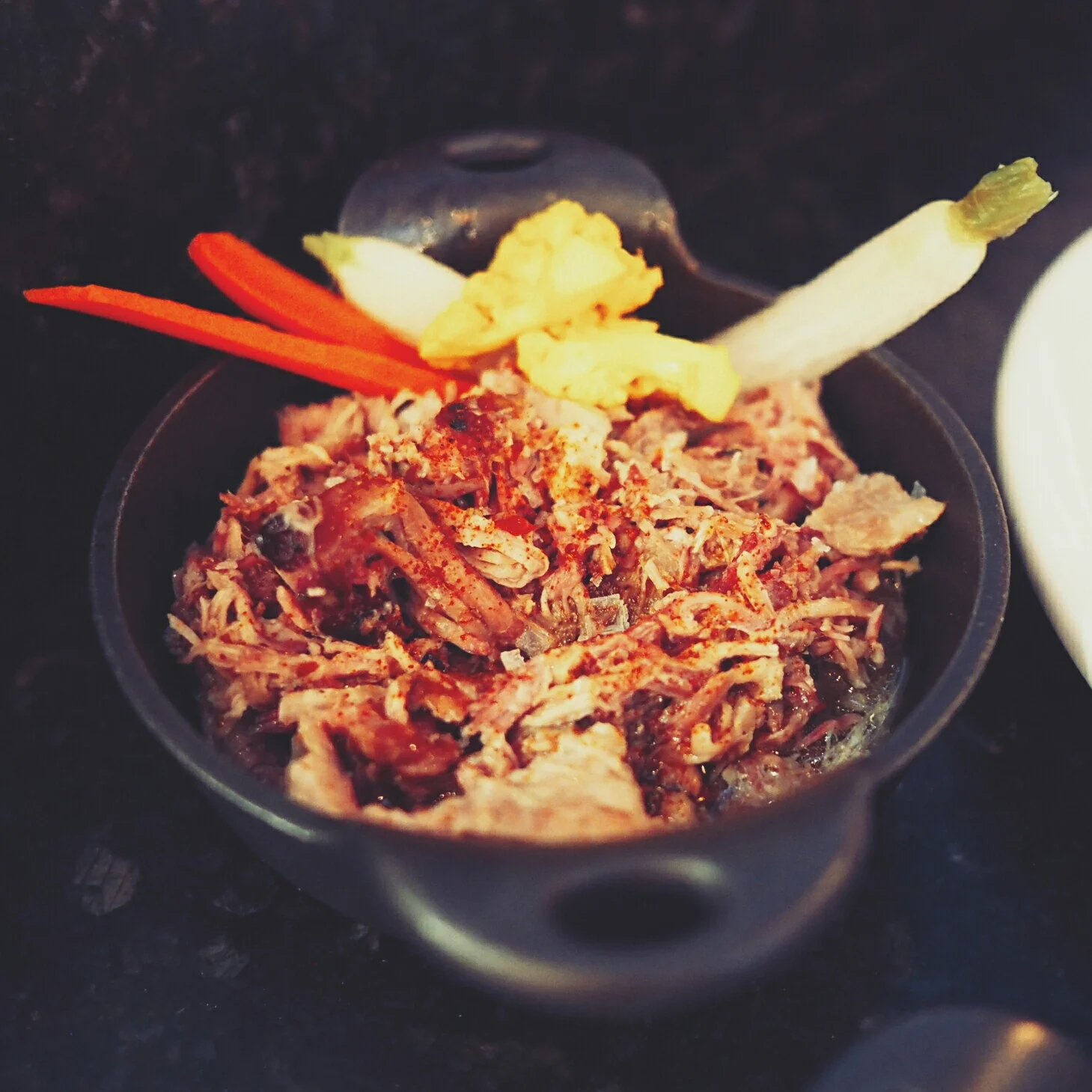 half pound of pulled pork .