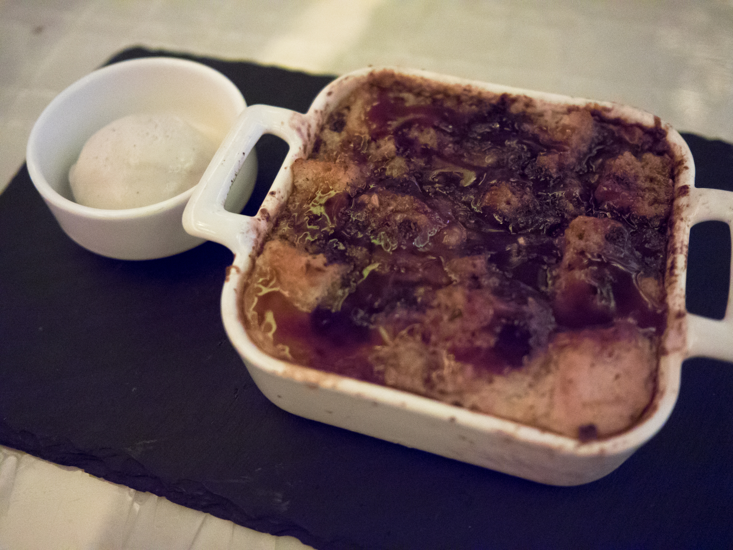 bread pudding.