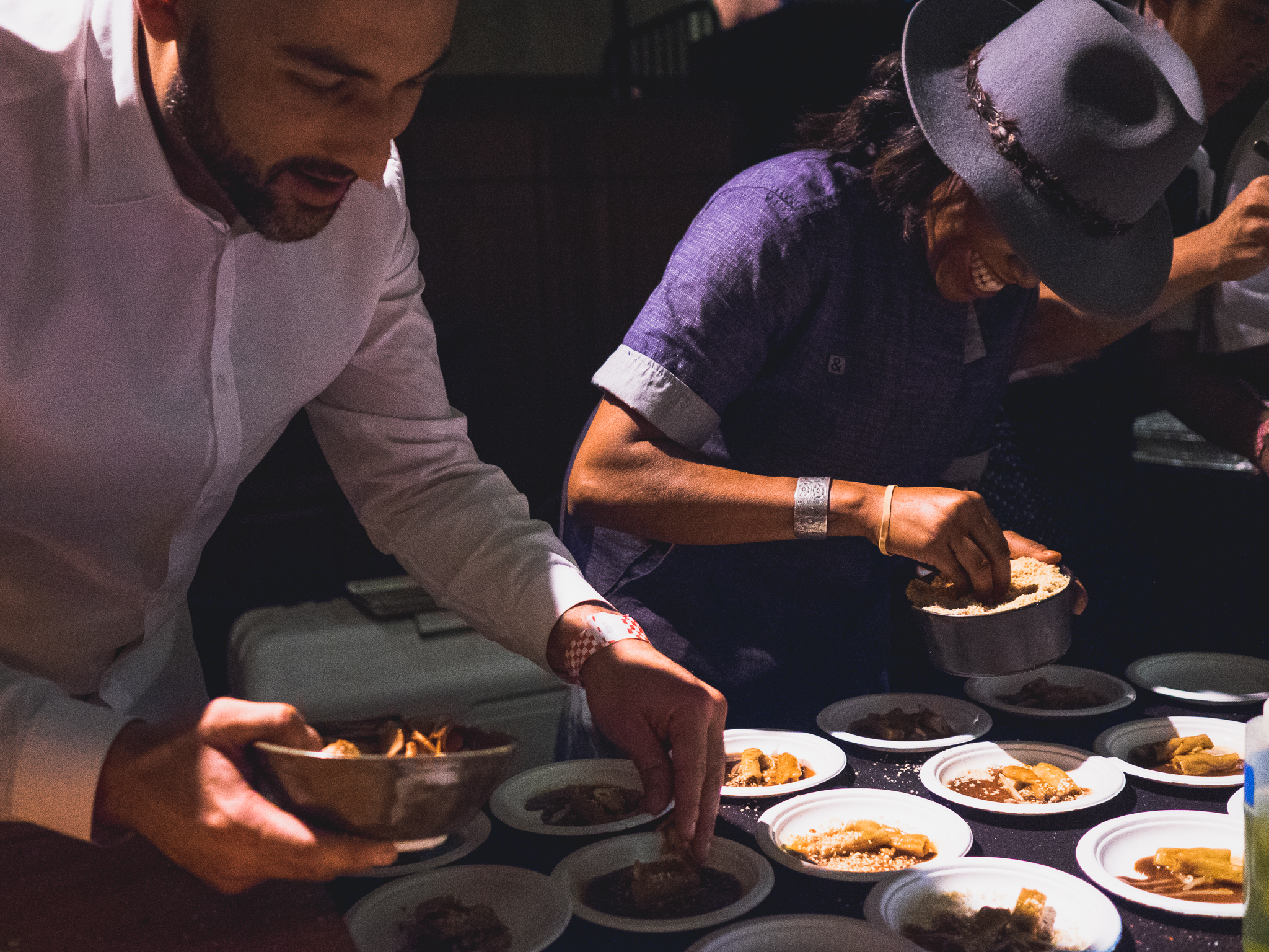 plating at leona's..