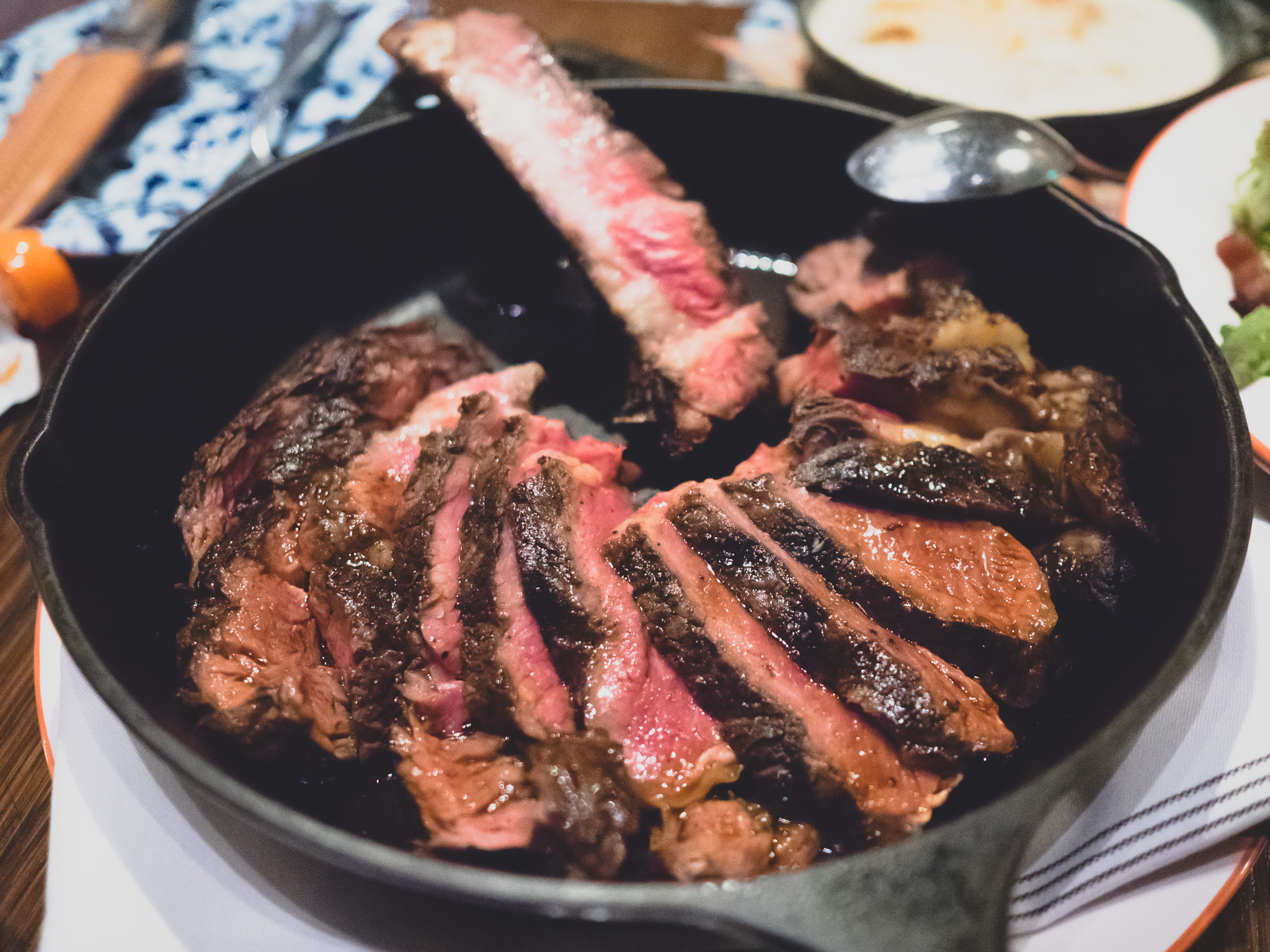 cowboy steak dinner for two.