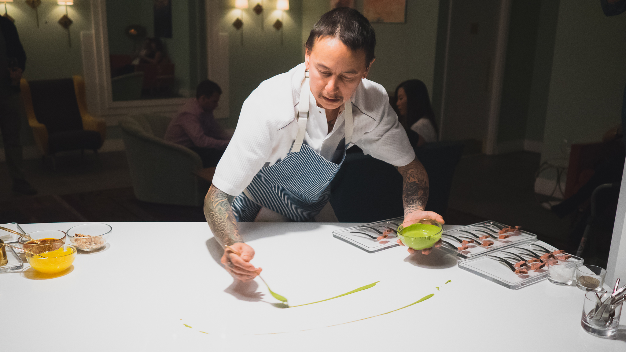 chef libry darusman creating art from food.