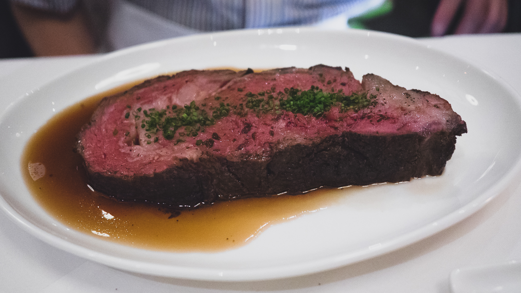 cab prime rib with natural jus.