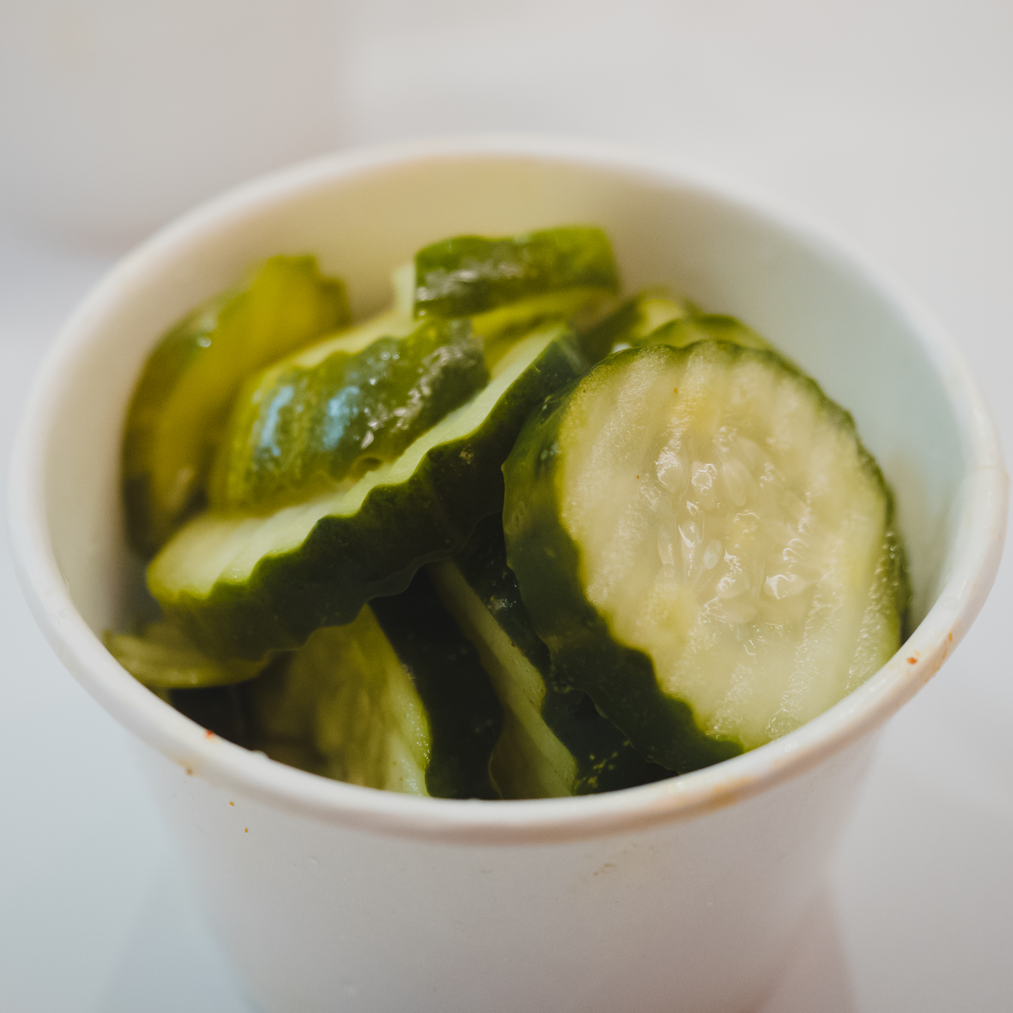 extra order of pickles.