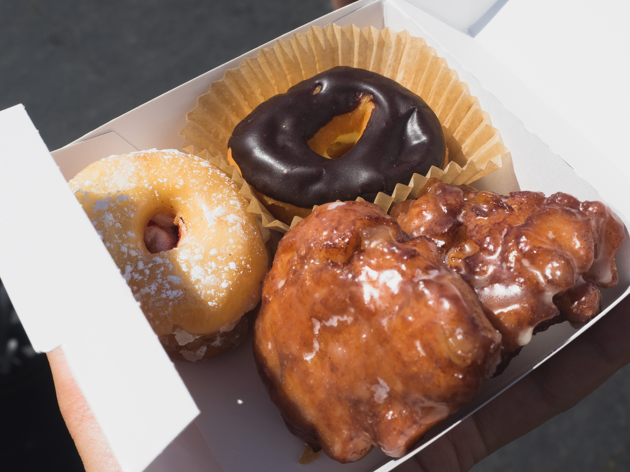 box o' donuts from donut friend to-go!